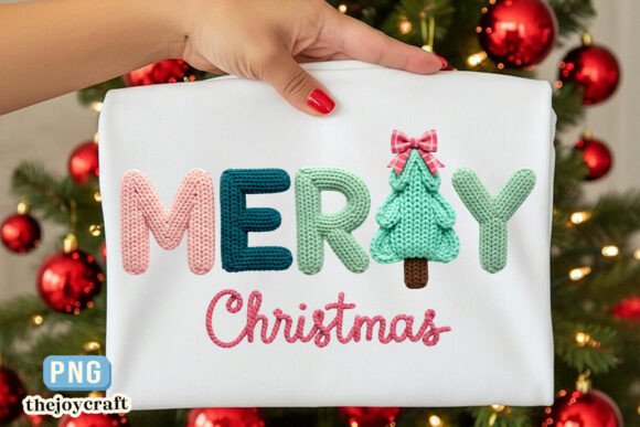 Review: Merry Christmas Embroidery PNG for Holiday Sales