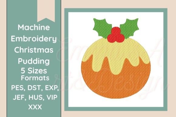Reviewing the Christmas Pudding Machine Embroidery Design